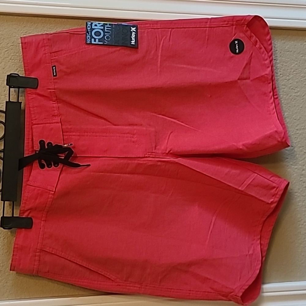 Hurley Men's Cool by the Pool Solid Boardwalk Shorts - Size 34 - NWT